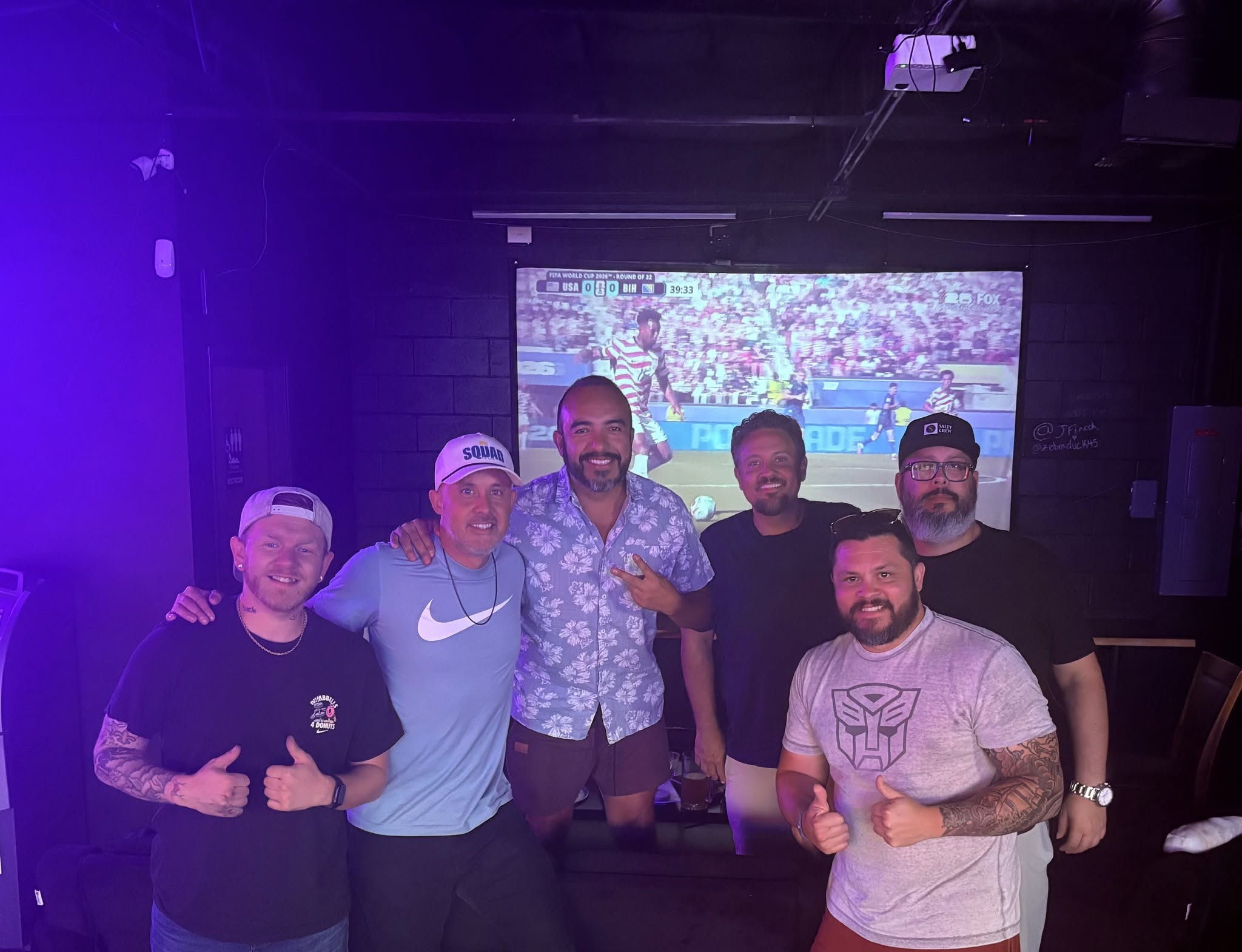 Watch party at Charlie's Tavern, Arlington