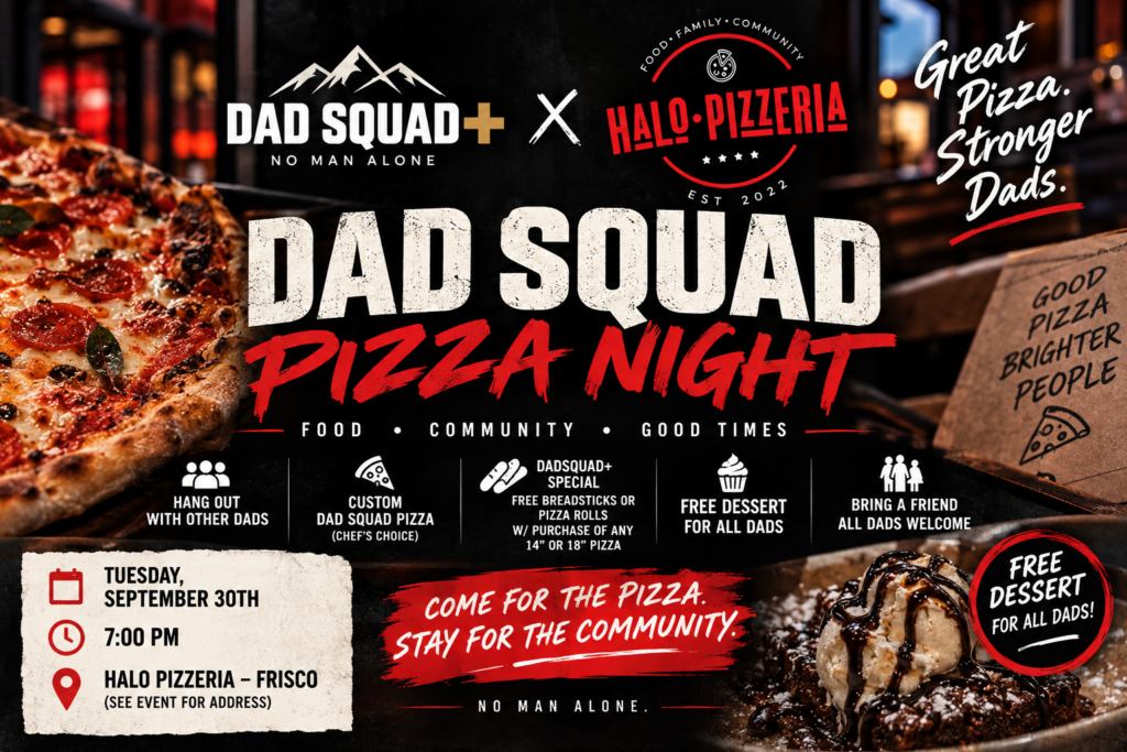 Dad Squad Pizza Hang – Halo’s Pizzeria Frisco