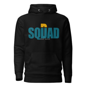 Dad Squad Black Unisex Hoodie