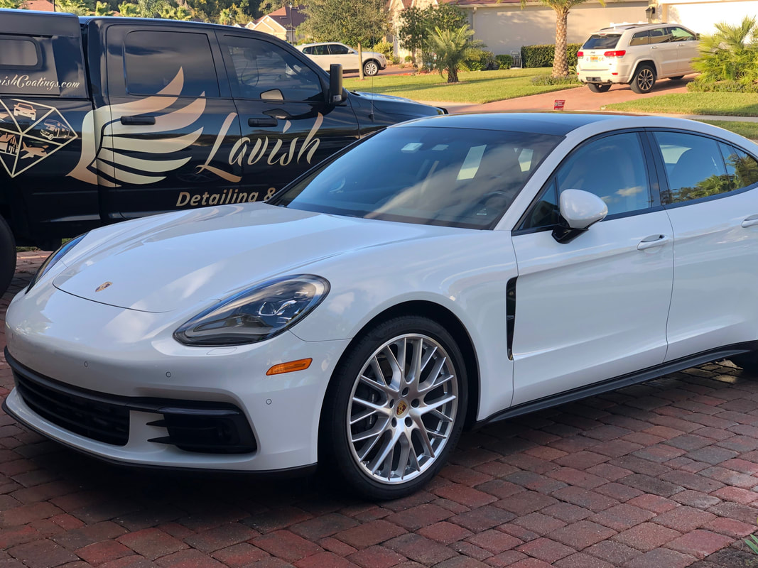 Lavish Detailing & Coating ceramic coated Porsche